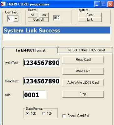 how to connect rfid reader to pc|rfid writer software windows.